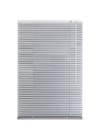 Jalousie freihängend Aluminium , silberfarben , LICHTBLICK ORIGINAL