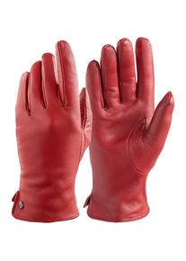 PEARLWOOD , Lederhandschuhe »PAM«, weiches Fleece-Innenfutter, Temperaturregulierend, Seitenschlitz