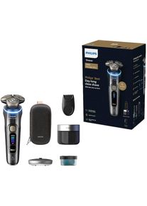 Philips, Elektrorasierer &raquo;Series i9000 Prestige Ultra XP9402/31&laquo; 1 Stk. Aufs&auml;tze mit SkinIQ Technologie, inkl. Ladestand, Reiseetui, 1 Kartusche, 