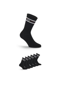 Fila, Unisex, Socken &raquo;UNISEX LIFESTYLE PLAIN SOCKS&laquo; 6 Stk. tlg. mit eingestricktem Logo, schwarz, 39-42, Kurzsocken von Fila