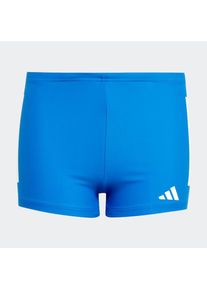 adidas Performance, Herren, adidas Performance Badehose &raquo;3S BLD BOXER Y&laquo; 1 Stk., bright royal, wei&szlig;, 98, N-Gr, Diese Performance-Boxer-Badehose ist 