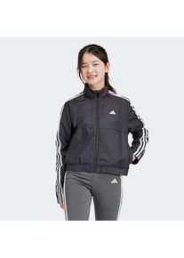 adidas Sportswear , Jungen,Kinder , Trainingsjacke »JG TR-ES 3S JK« , schwarz-weiss , Diese bequeme Trainingsjacke ist mit recycelten Materialien...