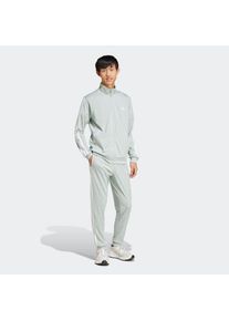 adidas Sportswear , Damen , Trainingsanzug »M 3S TR TT TS« 2 Stk. Basic 3-Streifen Trikot , grau , Dieser adidas Trainingsanzug ist mit recycelten...