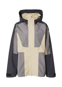 adidas by Stella McCartney Sportjacke Damen, beige / dunkelgrau / schwarz, Größe L