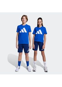 adidas Sportswear, Unisex, adidas Sportswear Trainingsanzug &raquo;J BL T-SET&laquo; 2 Stk., royal blau, wei&szlig;, 176, Dieses sportliche Set ist teilweise aus einem 