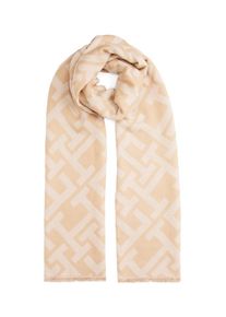 Tommy Hilfiger, Femmes Écharpe, camel / écru