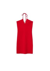 Mango Strickkleid 'Alberta' Damen, rot, Gr&ouml;&szlig;e XL