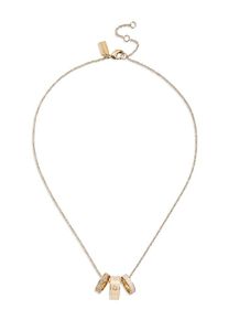 Coach Kette Damen, gold / transparent, Größe One Size