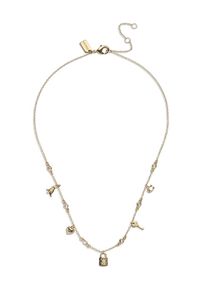 Coach Kette Damen, gold / transparent, Größe One Size