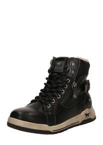 Mustang, Femmes Bottines à lacets, noir