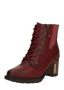 Mustang Stiefelette Damen, rot, Gr&ouml;&szlig;e 42