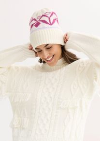 Mütze in weiss, Grösse Onesize, bonprix