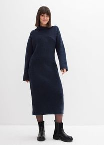 Geripptes Strickkleid in blau, Gr&ouml;sse 32/34 (XS), bonprix
