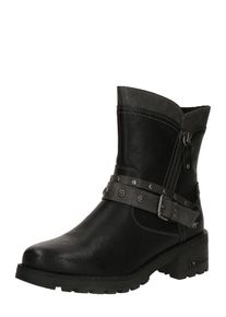 Mustang, Femmes Boots, gris fonc&eacute; / noir