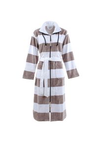 Carl Ross, Unisexbademantel &raquo;106400&laquo; 1 Stk., platin, wei&szlig;, Velours