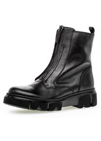Gabor, Unisex, Stiefelette mit Best Fitting-Ausstattung, schwarz, 35, Stiefelette mit Innen- und Vorderreissverschluss