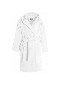 Seahorse, Kinderbademantel &raquo; Pure&laquo; 1 Stk. Langarm, aufgesetzte Taschen, wei&szlig;, Velours