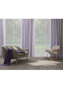 Vorhang »Argentinian Criolla Light« Multifunktionsband 1 Stk. tlg. aus 100% Bio-Baumwolle , lila , Adam , Obermaterial: 100% Baumwolle