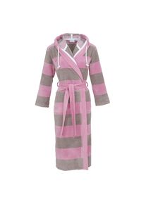 Carl Ross , Damen,Jugendliche , Damenbademantel &raquo;106300&laquo; 1 Stk. , rosa , mit Kapuze und eingearbeiteter Kordel