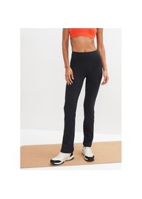 bonprix , Damen , Trainingstights »Shaping Sport-Hose mit Tasche, ausgestellt« Shaping Sport-Hose mit Tasche, ausgestellt , schwarz , Kleine...