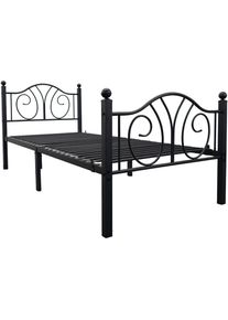 Goodproduct, GOODproduct Metallbett &raquo;LUND Landhausbett Bett M&auml;rchenbett Prinzessinbett&laquo; Tr&auml;ume wie im M&auml;rchen: Dein romantisches Metallbett in 2 