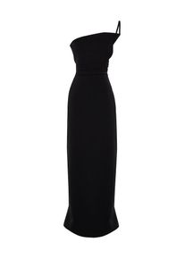 Trendyol Kleid Damen, schwarz, Gr&ouml;&szlig;e 34