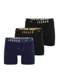 Jordan, Hommes Boxers 'Flight', bleu foncé / jaune / noir / blanc