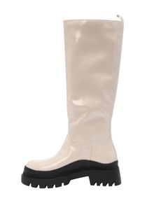 Nasty Gal Stiefel Damen Gr&ouml;&szlig;e 35.5 beige / schwarz Winterschuhe