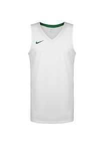 Nike, Hommes T-Shirt fonctionnel 'Team Stock 20', vert / blanc