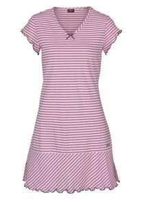 H.I.S. H.I.S Nachthemd Damen, rosa / schwarz, Größe L