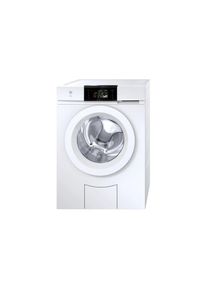 V-ZUG , Waschmaschine »V2000 Rechts« , weiss , Funktionen: Bluetooth, Innenbeleuchtung, Kaltwäsche, Kindersicherung, Restzeitanzeige,...
