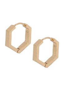 AllSaints Ohrringe 'HEX HUGGIE' Damen, gold, Gr&ouml;&szlig;e One Size