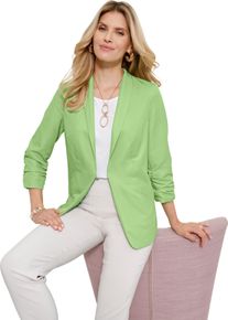 Damen Blazer mit 3/4-&Auml;rmeln reseda