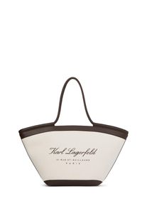 K by KARL LAGERFELD Karl Lagerfeld Strandtasche Damen Gr&ouml;&szlig;e One Size hellbeige / schoko