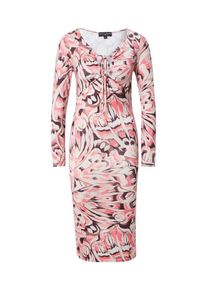 Dorothy Perkins Kleid Damen, beere / pink / rosa / wei&szlig;, Gr&ouml;&szlig;e 44