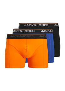 Jack & Jones JACK & JONES, Hommes Boxers, bleu / orange / noir / blanc