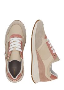 Geox, Femmes Baskets basses 'BULMYA', beige / beige foncé / pitaya