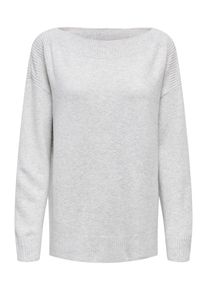 Only, Femmes Pull-over 'ONLWINNIE', gris clair