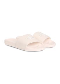 Calvin Klein, Femmes Mule, gris / rose pastel / blanc