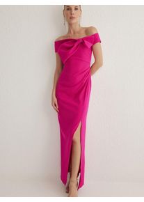 Trendyol Abendkleid Damen, fuchsia, Größe 36