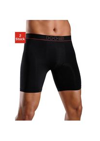 H.I.S. H.I.S , Funktionsboxer, 2 Stk. in sportiver Optik mit langem Bein in Microfaser-Qualität , schwarz , Sportlicher Boxer im 2er Pack von HIS