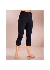 wäschepur , Lange Unterhose , schwarz , Feinripp