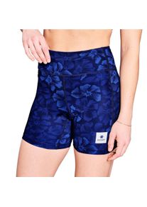 Saysky Damen Flower Combat+ Short Tights 7'' blau