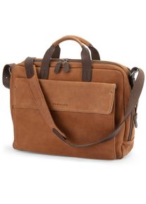 Harold’s Lederwaren Notebook-Tasche Cognac