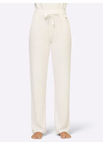 feel good Witt Damen Hose, ecru, Gr&ouml;&szlig;e 52/54, 64% Polyester, 32% Viskose, 4% Elasthan