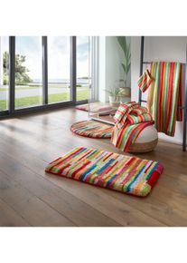 Hagemann Witt Badematte, rot, Gr&ouml;&szlig;e 6 - Deckelbezug, 100% Polyacryl