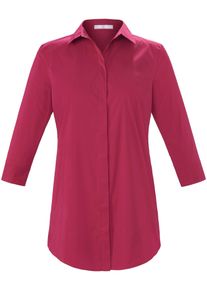 Emilia Lay - Longbluse mit 3/4-Arm, pink, Gr. 46, Baumwolle