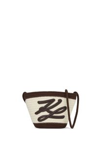K by KARL LAGERFELD Karl Lagerfeld Strandtasche Damen Gr&ouml;&szlig;e One Size schoko / offwhite