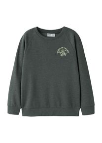 name it Sweatshirt 'NKMVION' Jungen Gr&ouml;&szlig;e 122/128 ecru / graphit