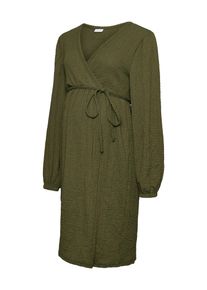 MAMALICIOUS Umstand Kleid 'MLSIGGA TESS' Damen Gr&ouml;&szlig;e 38 dunkelgr&uuml;n Winterkleid